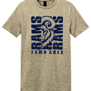 Gildan Softstyle T-shirt Youth and Adult- Fawn Area Logo