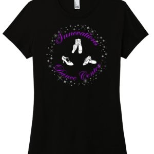 Ladies and Girls District Fitted T-shirt w/full front and small upper back print